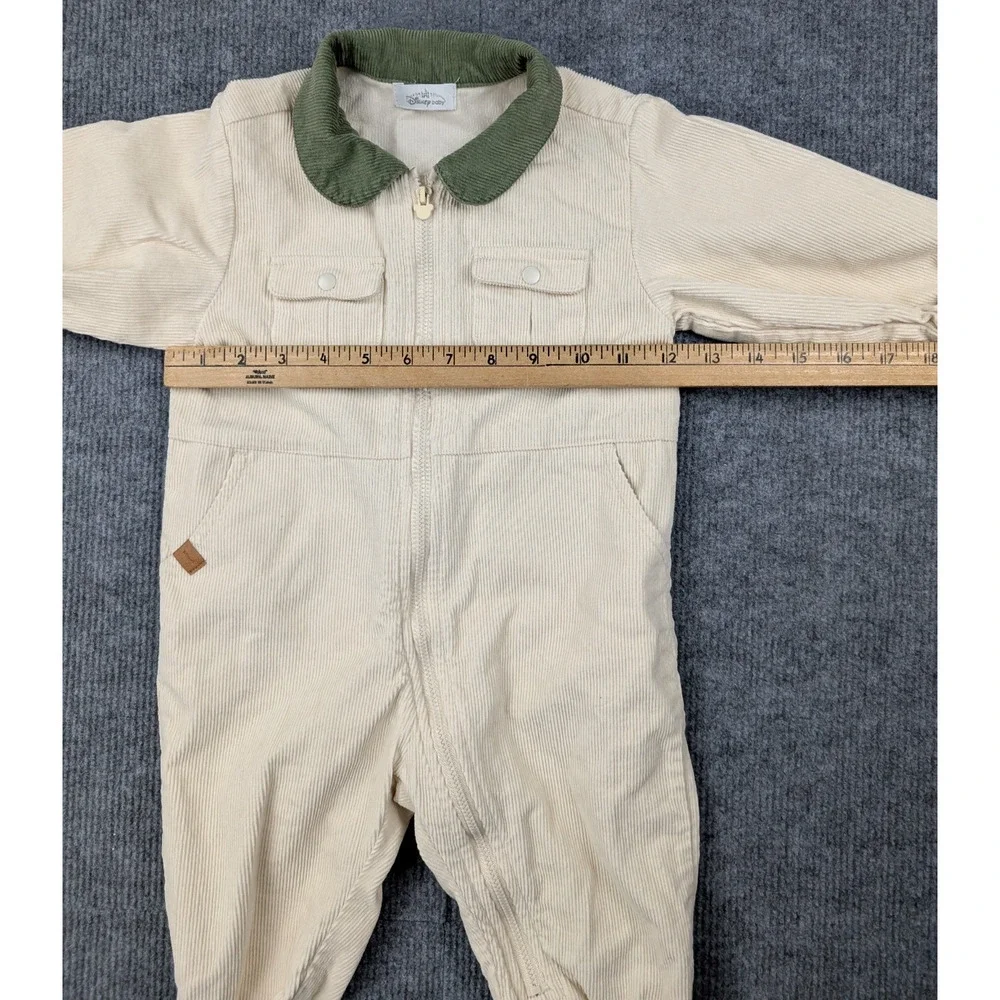 Disney Baby Simba Jumpsuit Baby 24M Corduroy 90s Kid Nostalgia Safari One Piece